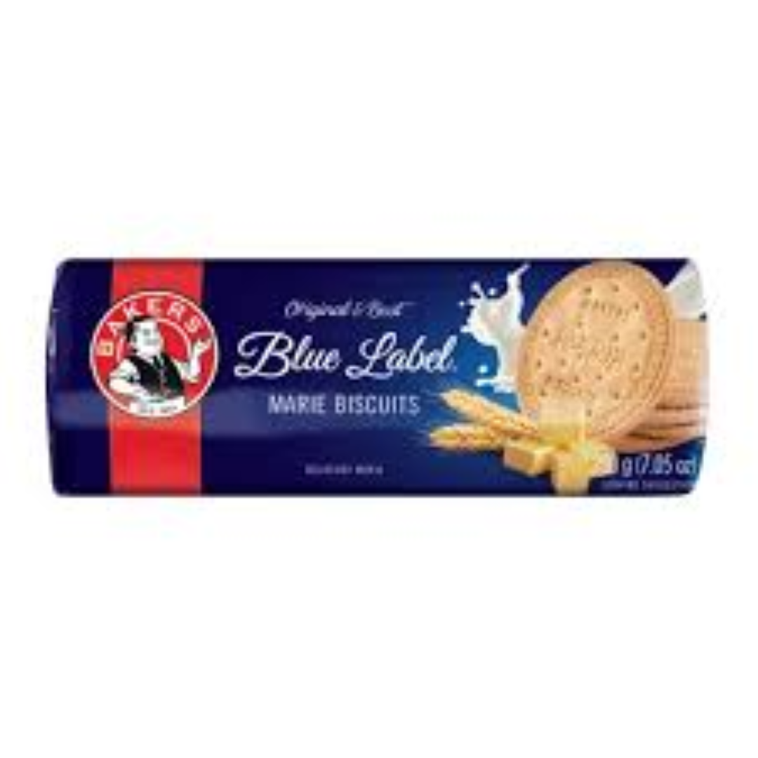 BAKERS BLUE LABEL MARIE BISCUIT 200G